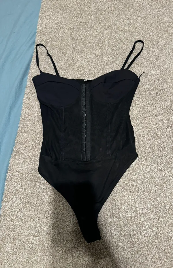 Free People Sleeveless Rhythm Corset And Bodysuit - Image 4