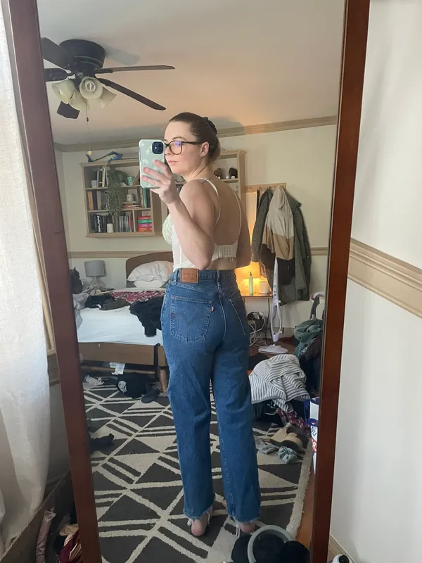 Levi’s Ribcage Straight Ankle Jeans - Image 3