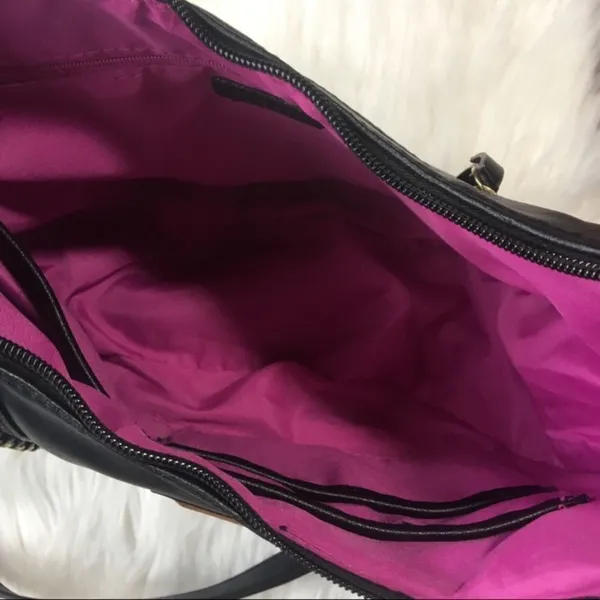 Nicole by Nicole Miller Black Shoulder Bag - Image 7