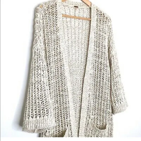 ✨2xHP✨Free People Open Knit Open Oversized Cardigan✨ - Image 4