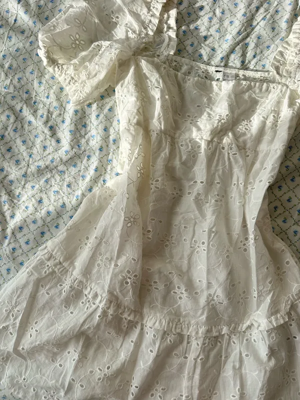 H&M eyelet dress - Image 2