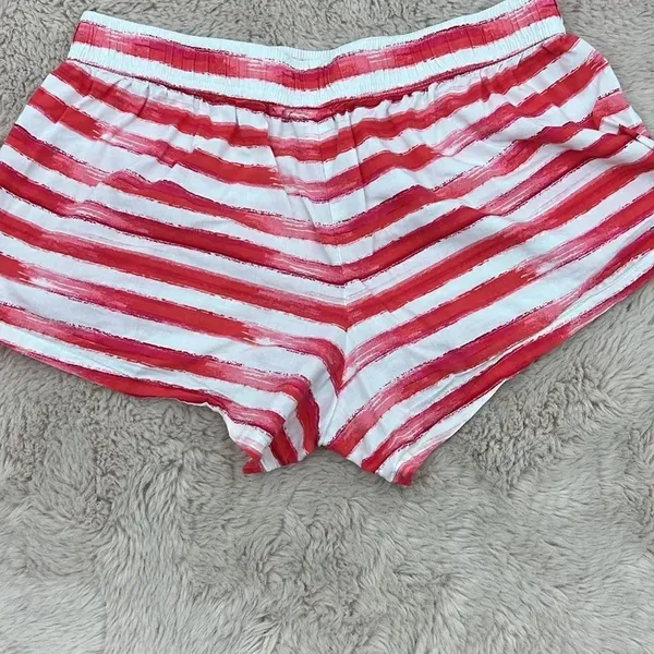 Victoria’s Secret pink red striped small pajama bottom - Image 3