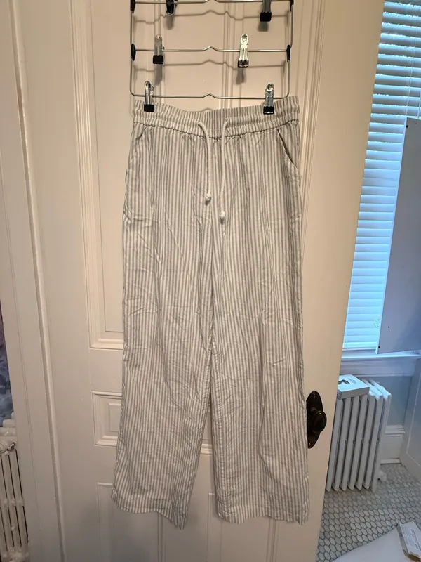 PacSun Linen Pants Striped - Image 2