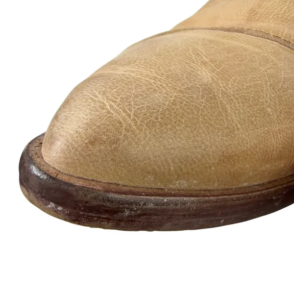 Free People Royale Flats Leather Pointed Toe Cutout Tan Slip On Womens US 6‎ - Image 10