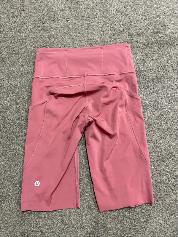 Lululemon Fast and Free Shorts 10” in Cool Cherry Tint Rose Pink size 4 - Image 4