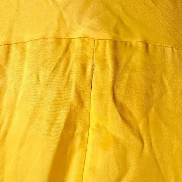FARM RIO Cutout Piped Ring Midi Dress in Yellow Size Small - Image 10