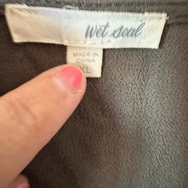 Wet Seal Army green boho blouse - Image 5