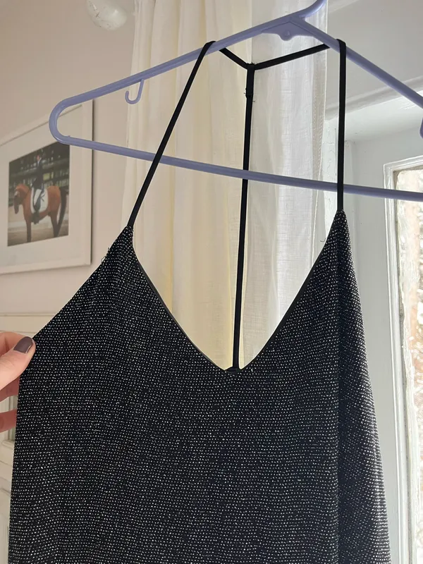 BCBGeneration Sparkly Mini Dress - Image 3