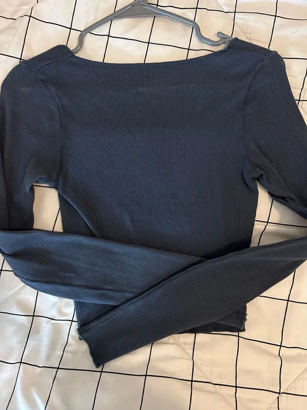 Brandy long sleeve Blue - Image 2