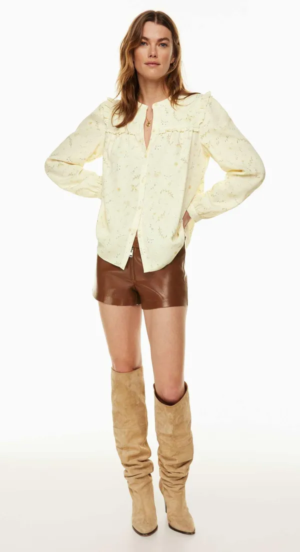 Aritzia Wilfred Nimbus Blouse - Image 3