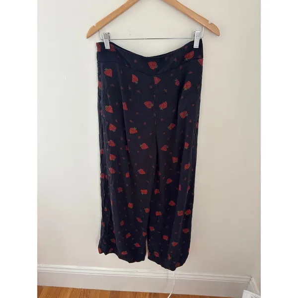 Farm Rio Printed Wide-Leg‎ Pants Size Medium - Image 4