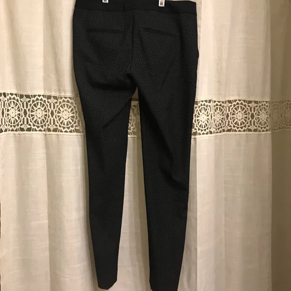 Express columnist black polka dot dress pants - Image 10