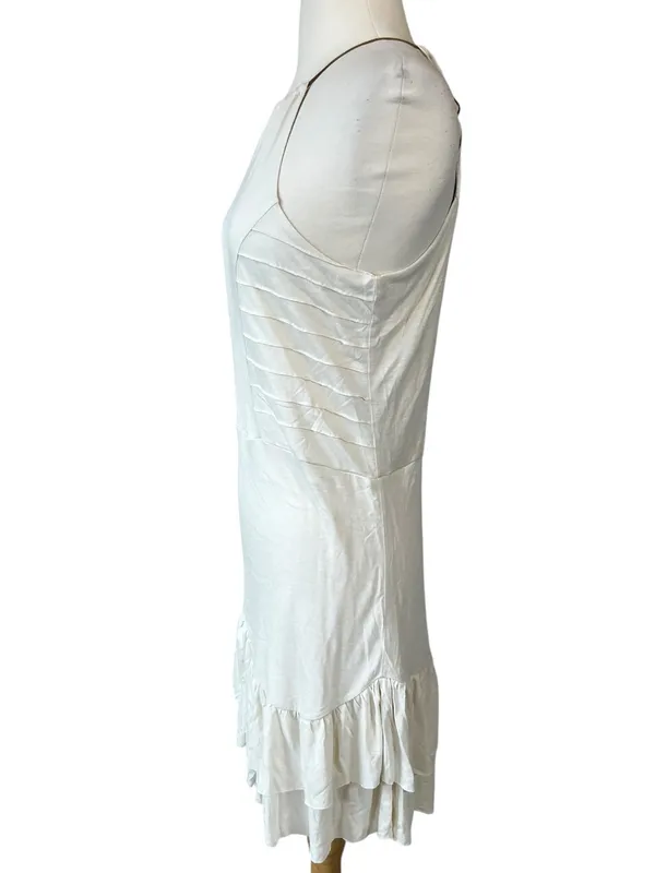 Nordstroms Piper Project Sleeveless Boho Leather Strap Ruffle Skirt Dress - Image 7