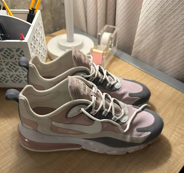 Nike Air Max 270 React Shoes ‘Plum Chalk’ - Image 7