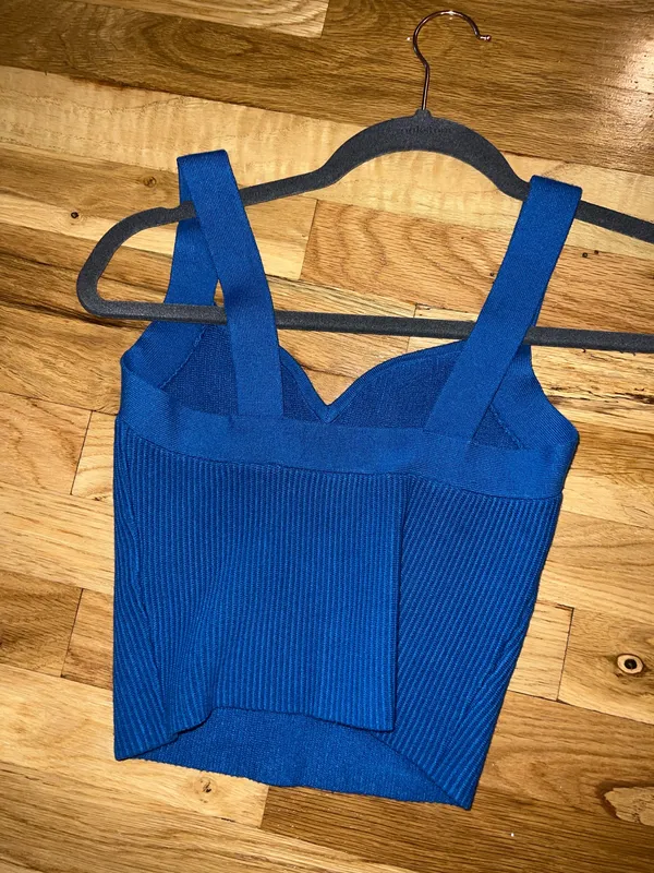 Abercrombie Tank Top Blue - Image 3