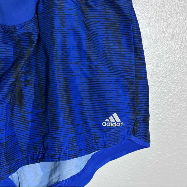 Adidas Women‎ Blue Athletic Running Shorts Climalite size XL - Image 3