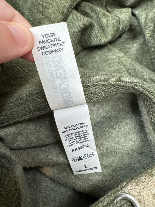 Kane Brown Acid Wash Hoodie Size Large - Image 5