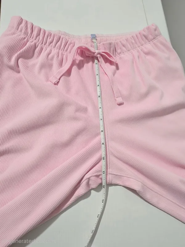 Abercrombie & fitch YPB Restore Wide Leg Pant - Baby Pink - Size S / Short - Image 8