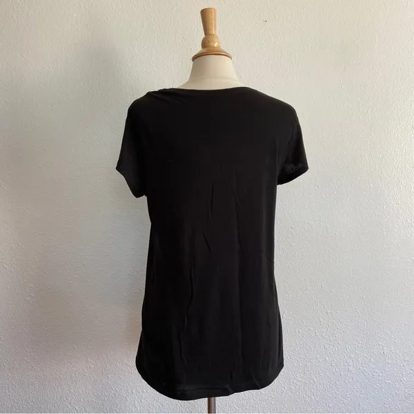 No Boundaries Black Maid of Honor Glitter T-Shirt - Image 3