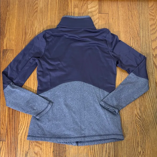 North Face Women's Cinder Midline Blue Zip Track‎ Jacket Purple size Small - Image 2