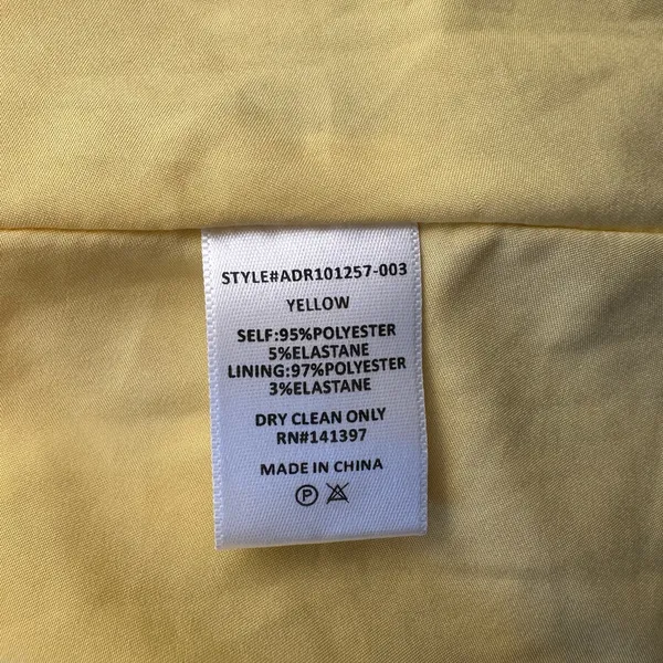 Anthro ASTR the Label Yellow Wendy Puff Sleeve Mini Dress M - Image 8