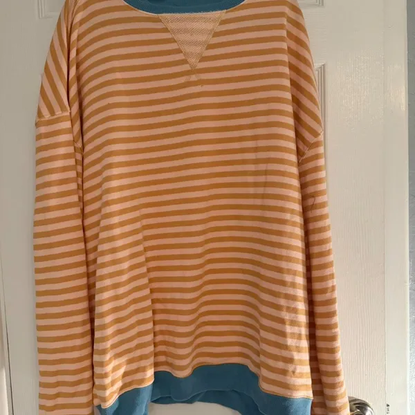 Free People ( We The Free) Oversized Classic Crewneck - Image 3