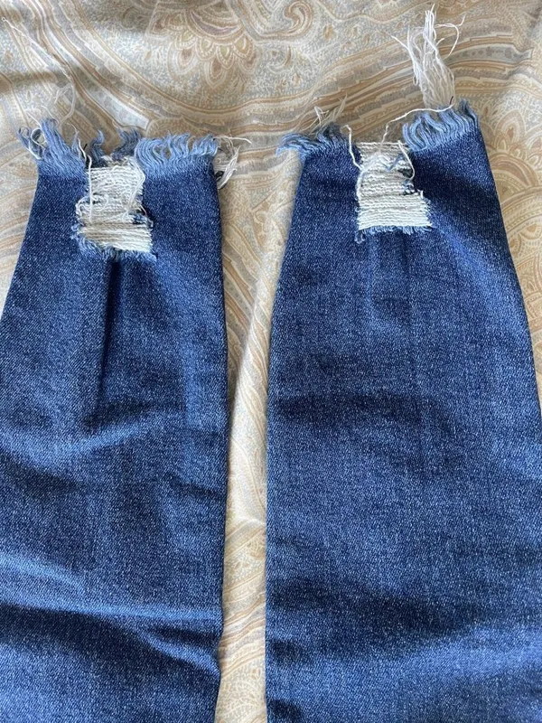 KanCan Dark Blue Distressed Skinny Jeans - Image 11