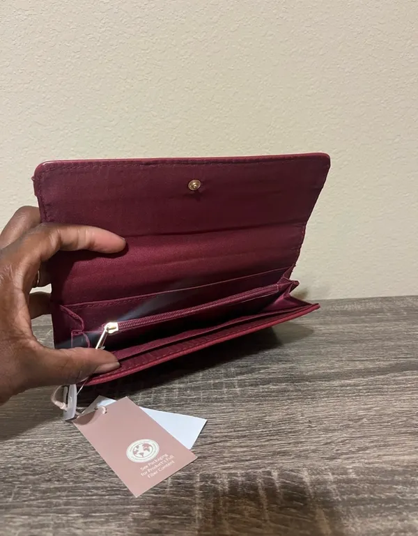 Fiorelli Red Crossbody & Wallet Set - Image 9