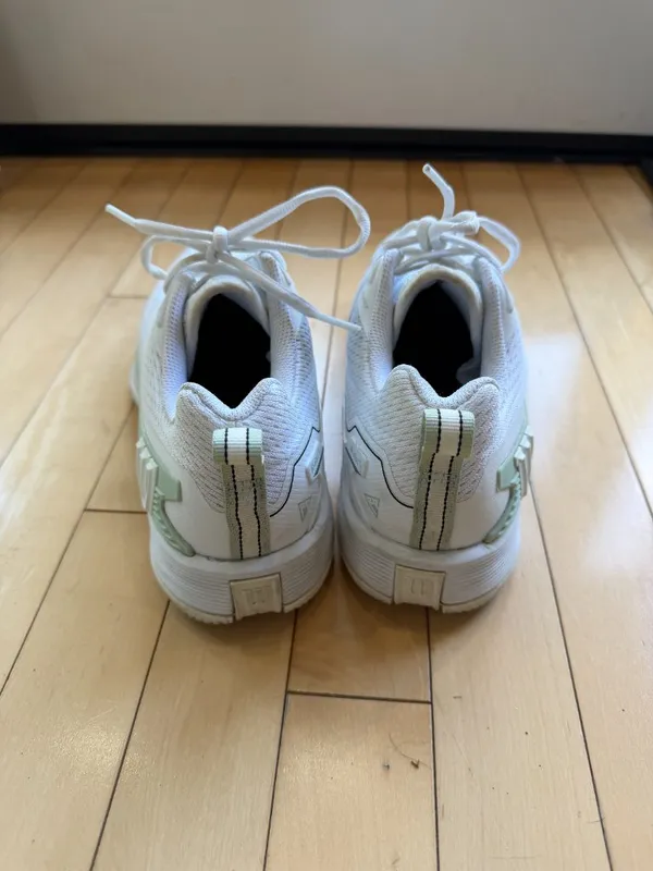 Wilson Rush Pro 4.5 Tennis / Pickleball / Court Shoes White with Green Size 9.5 - Image 6