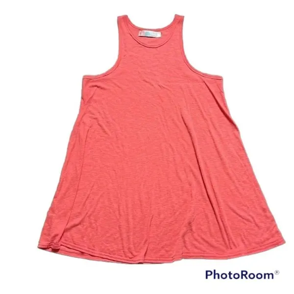 ✨HP✨Free People Beach Coral Ribbed Boho Tank Dress✨ - Image 3