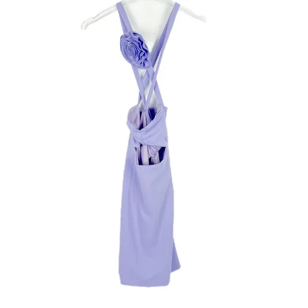 NWT Runaway by Rozalia The Flower Mini Dress Lilac Purple Size Large L NEW - Image 2