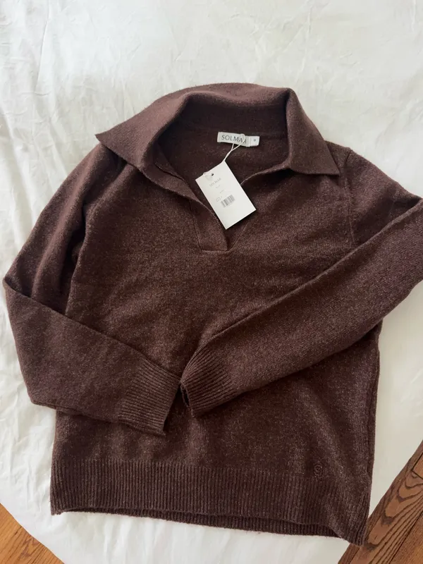 Solmar Sweater Chocolate Brown - Image 4