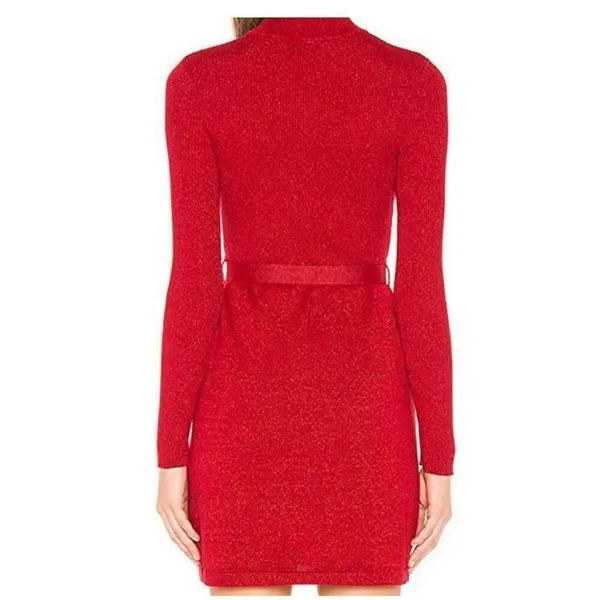 Free People red French Girl dress - Image 4