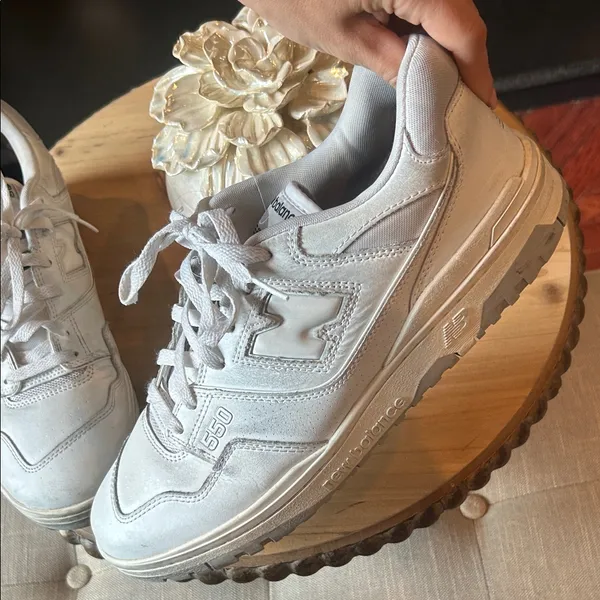 New Balance 550 Sneakers White On White Size 12 DBB550PB1 - Image 3