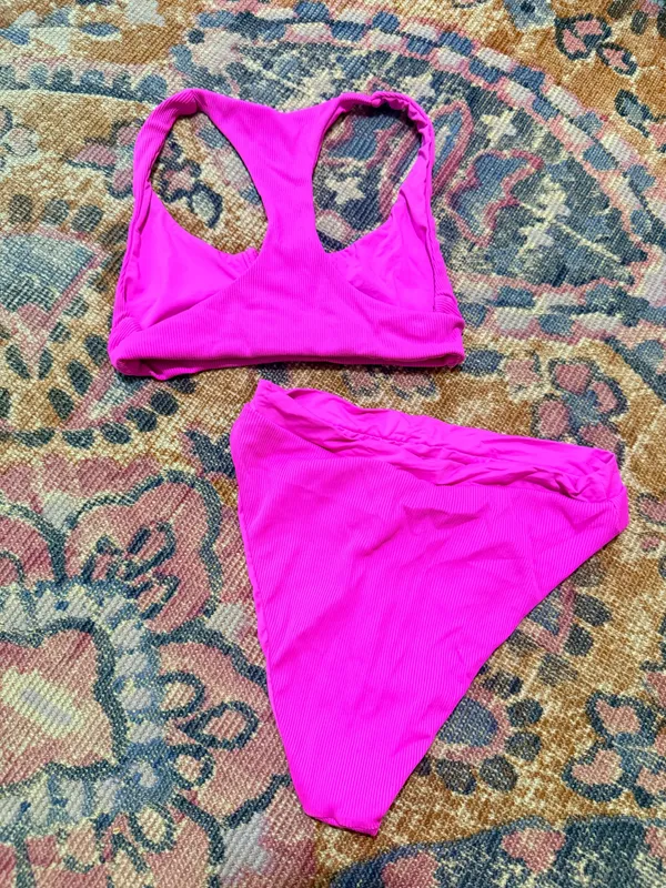 Beach Riot Bikini Set Pink - Image 2