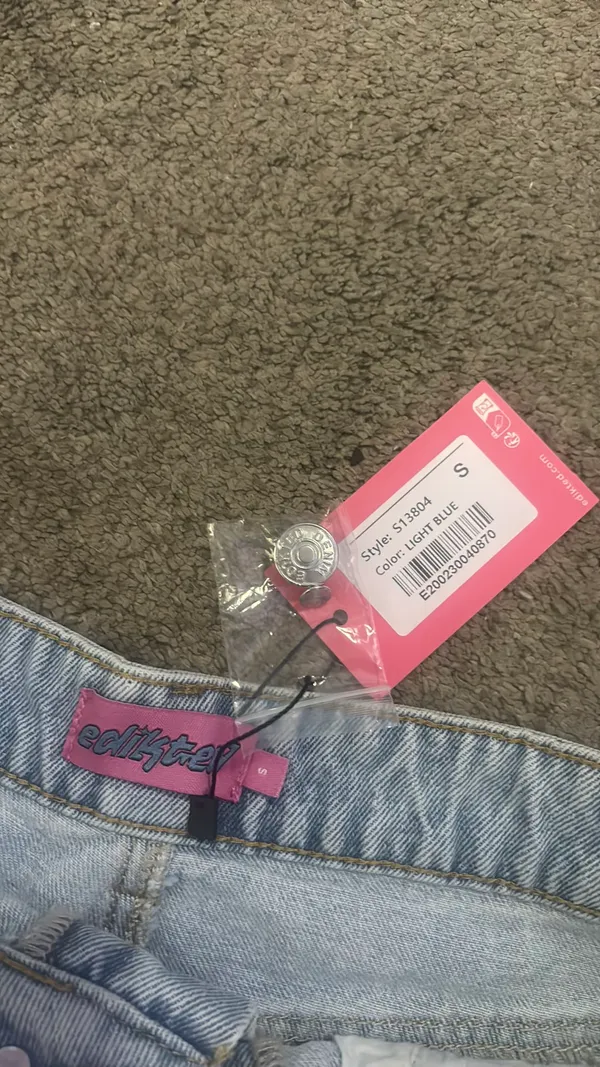 Edikted Jean Shorts - Image 2