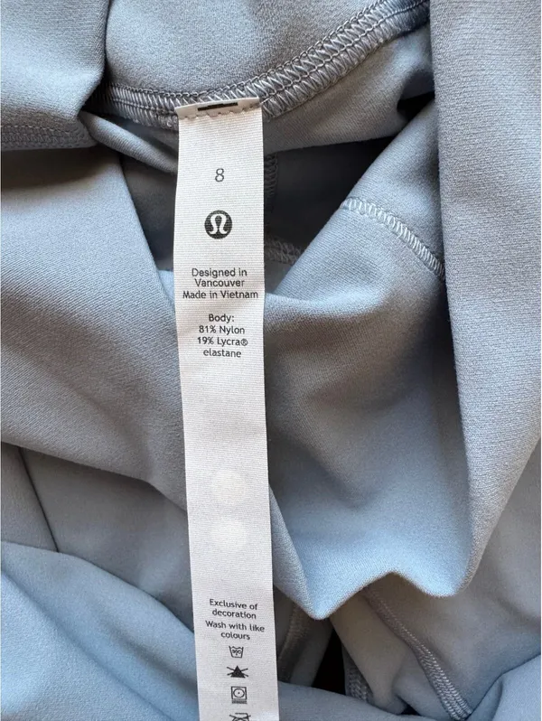 Lululemon Align High Rise 25” Chambray Size 8 NWT - Image 6