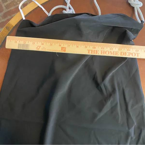 NWT C/MEO Elevate Dress LBD Mini Shift Sparkle‎ Cowl Neck Tie Neck Size small 4 - Image 9