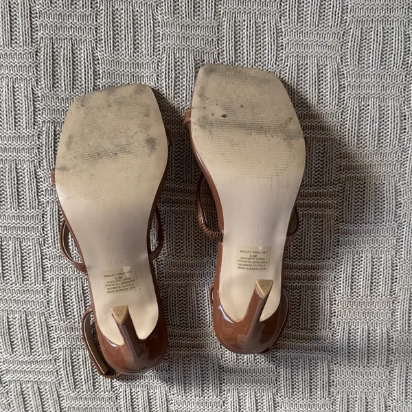 Steve Madden Brown Strappy Heels - Image 6