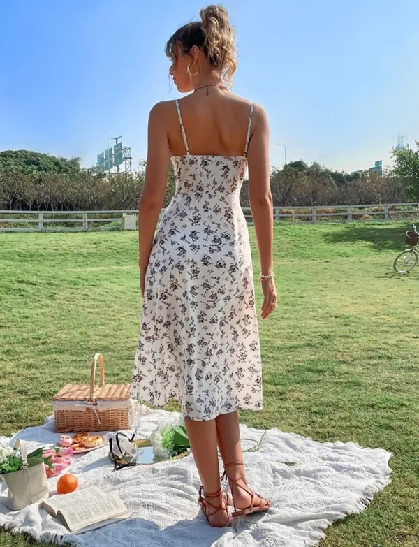 Shein White Floral Dress - Image 2