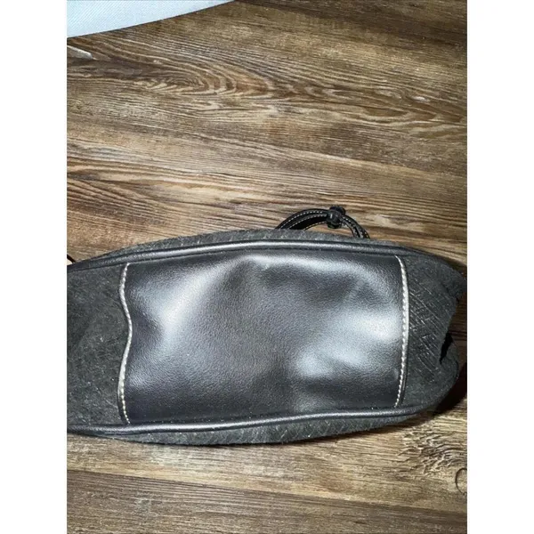 The Sak Boho Hippie‎ Black Leather Equestrian Western Shoulder Hobo Y2K Bag - Image 10