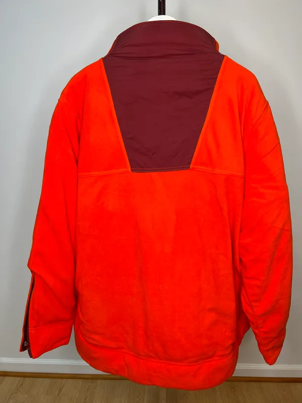 Free People Movement Oversized Colorblock Climber Red Poppy Combo Jacket - Image 13