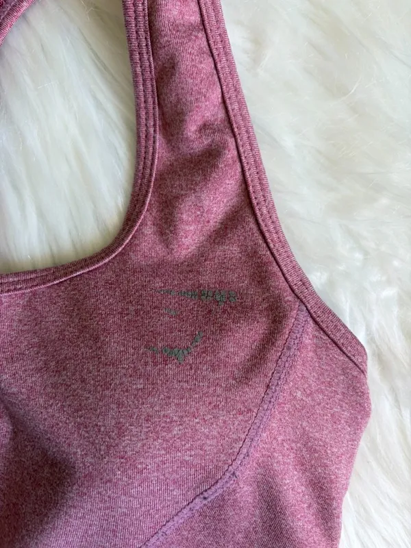 Gymshark Pink Sports Bra Women's Medium - Image 3