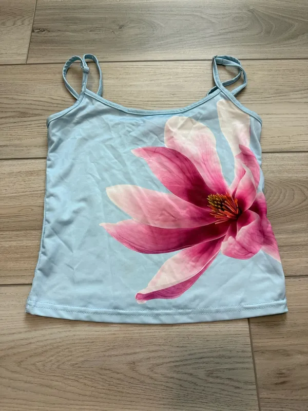 Edikted Ashe Flower Tank Top - Image 4