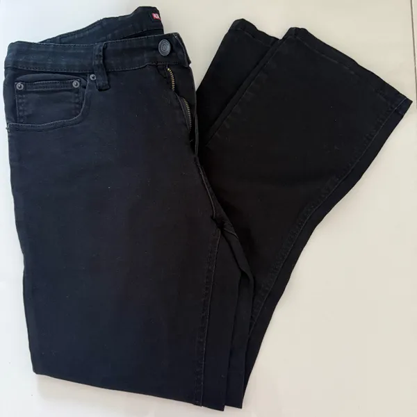 Victorious Men’s Black Stretch Denim Jeans W36 L30 – Cotton Spandex Modern Fit – Excellent - Image 7