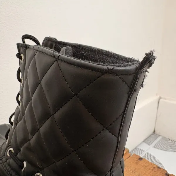 Sperry Top-Sider Gosling Duck Boots Sz 9 Black - Image 5