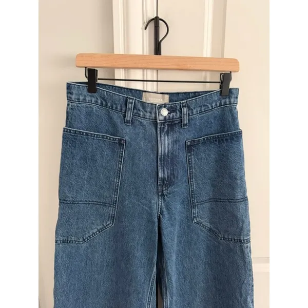 Everlane NWOT The Way-High Gardner Cropped Jean Size 27 in Diamond Stone - Image 4