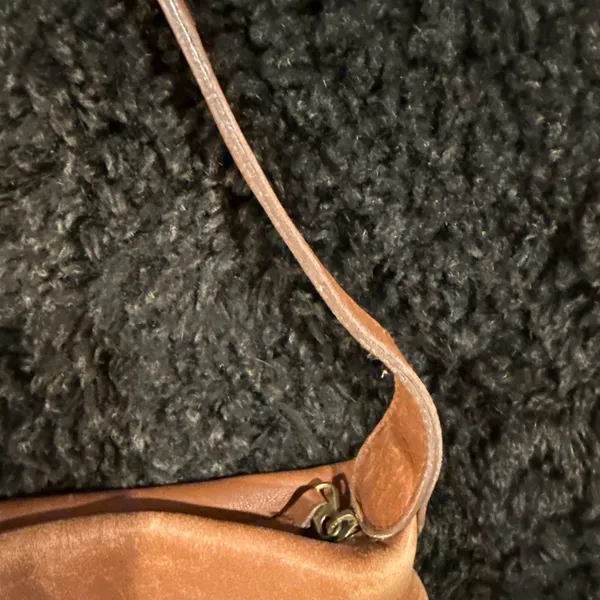 Vintage COACH 4148 Brown Leather Original SoHo Mini Bucket Shoulder Bag USA NICE - Image 5