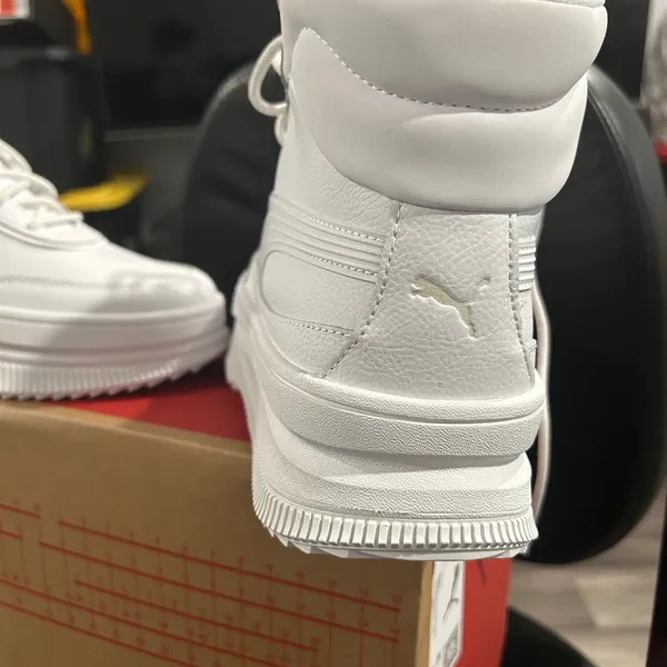 Puma White Sneakers Mayra NWOT - Image 6