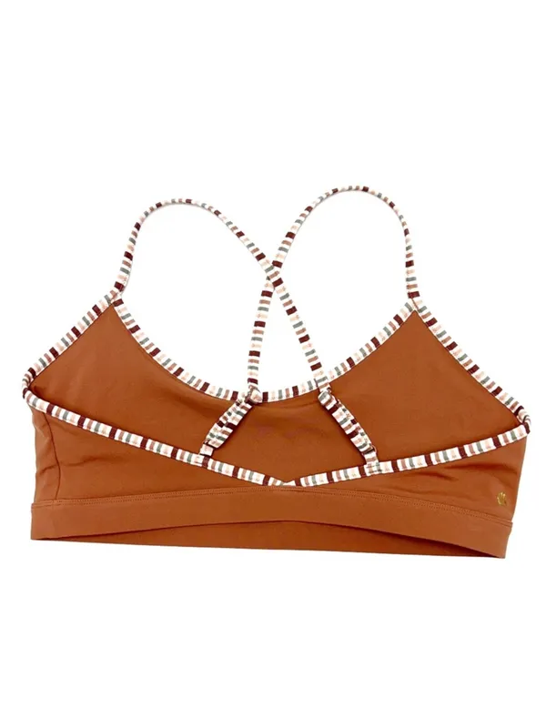 Spiritual Gangster adjustable strap sports bra earthy desert boho active size XL - Image 2